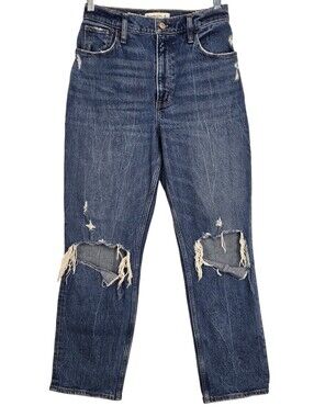 Abercrombie & Fitch Extra Short Curve Love '90s Straight Ultra High Rise Jean 27